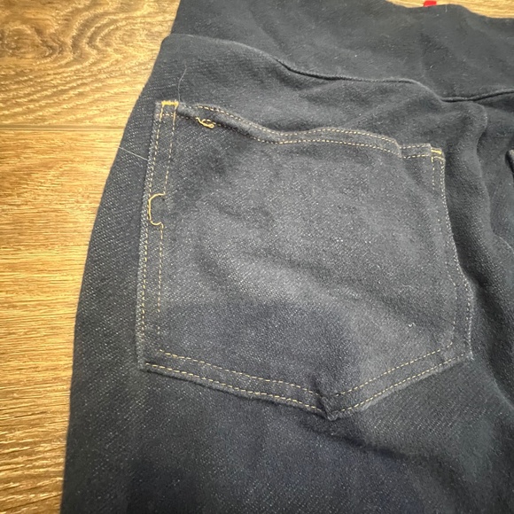 Spanx Jean-is Leggings, Size Medium, Dark Indigo - Picture 8 of 11